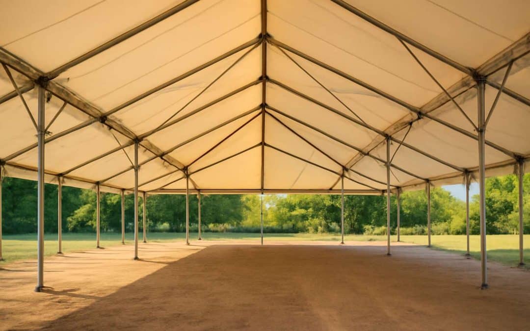 Durable and Reliable Steel Poles Tent for All Your Outdoor Event Needs