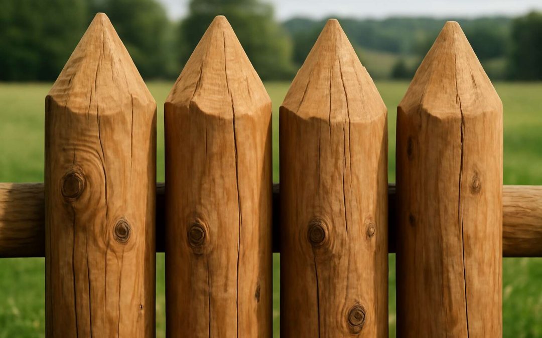 Enhance Your Property with Durable and Stylish Wooden Poles for Fencing Solutions