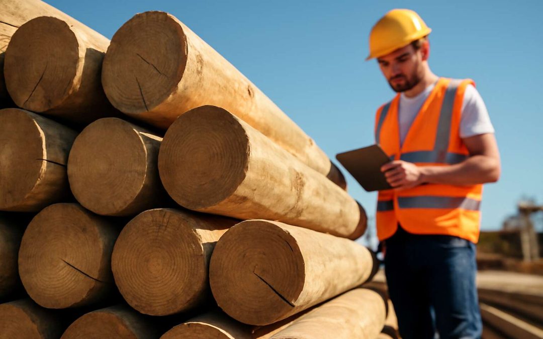 Discover Durable and Stylish Wooden Poles at Builders for Your Next Construction Project