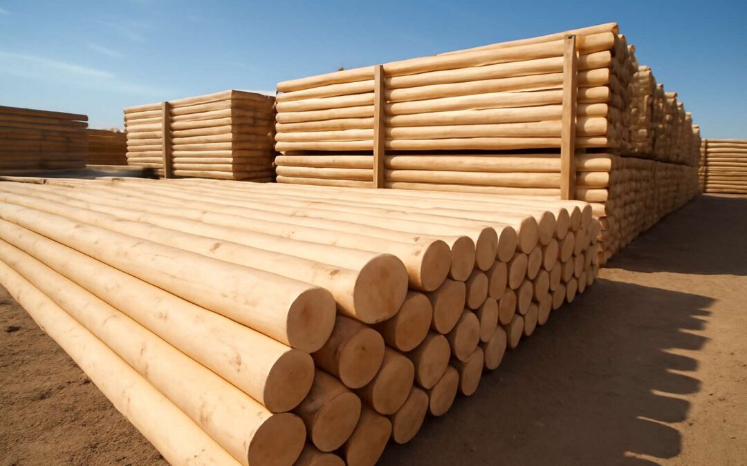 Upgrade your deck with timber gum poles for durable, stylish outdoor spaces.