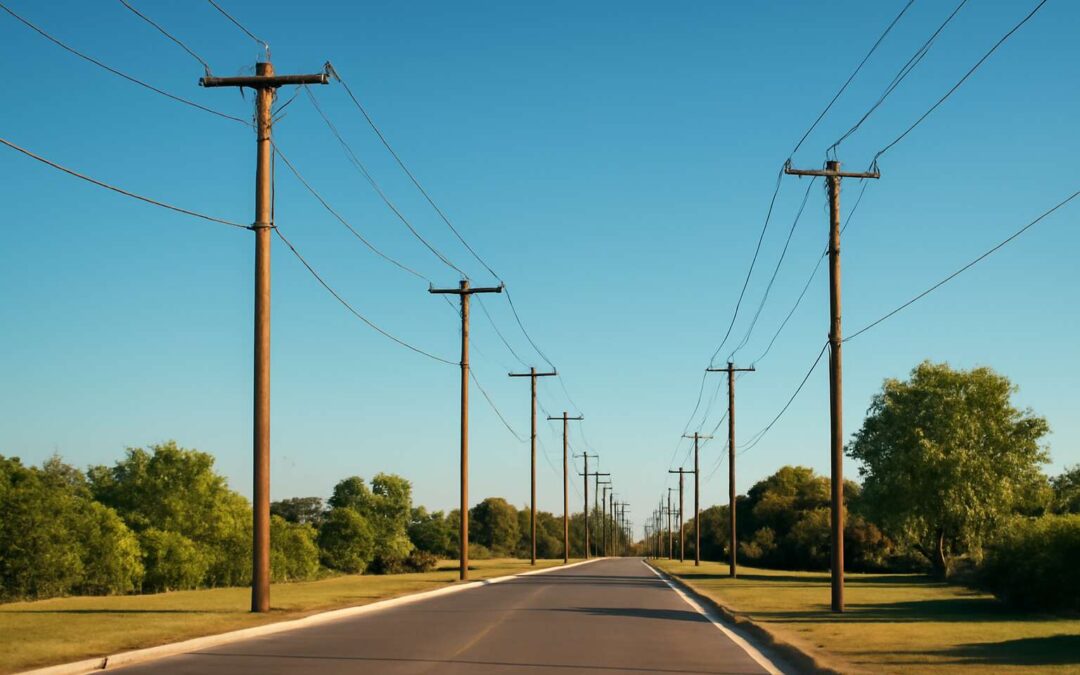 Estimating Expenses: how much do utility poles cost and what affects the price.